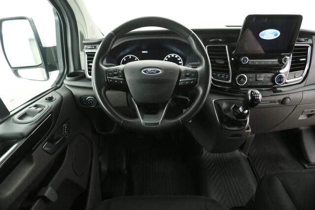 Ford TRANSIT CUSTOM 2.0 TDCI L2H1 Limited | Airco | Cruise | 3-Zits | 2800KG Trekgew. | Trekh. | Navi | Carplay | Stoelverw. | Parkeersens.