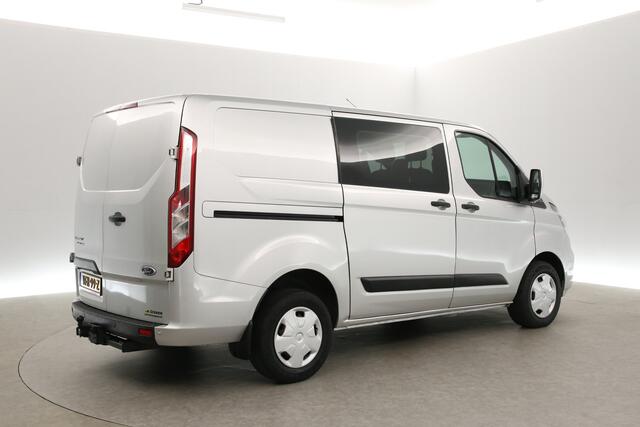 Ford TRANSIT CUSTOM 2.0 TDCI L1H1 | Euro6 | MARGE | DC | 6-Zits | Airco | Cruise | Carplay | Navi | Trekh. | Parkeersens.