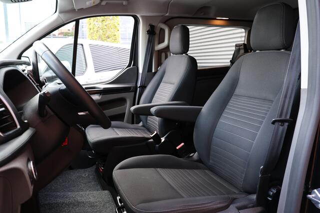 Ford TRANSIT CUSTOM 300 2.0 TDCI L2H1 Limited DC | Dubbel Cabine | CarPlay | Camera | Navigatie | L+R Schuifdeur | Stoelverwarming | DAB | PDC V+A | MF Stuur | 5-Zitter | Nieuwe APK | Dealer onderhouden | NAP Logisch | NL Auto