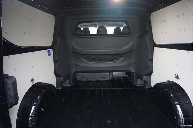 Ford TRANSIT CUSTOM 320L 2.5 PHEV Hybride 233PK DC Black Platinum PRIJS INCL. BPM !! Navi, 360° Cam, 17" LM, LED, Leder Interieur!! NR. HYB005