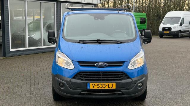 Ford TRANSIT CUSTOM 2.0 TDCI 77KW 105PK DC DUBBELE CABINE EURO 6 AIRCO/ CRUISE CONTROL/ RVS IMPERIAAL/ TREKHAAK/ 100% DEALERONDERHOUDEN