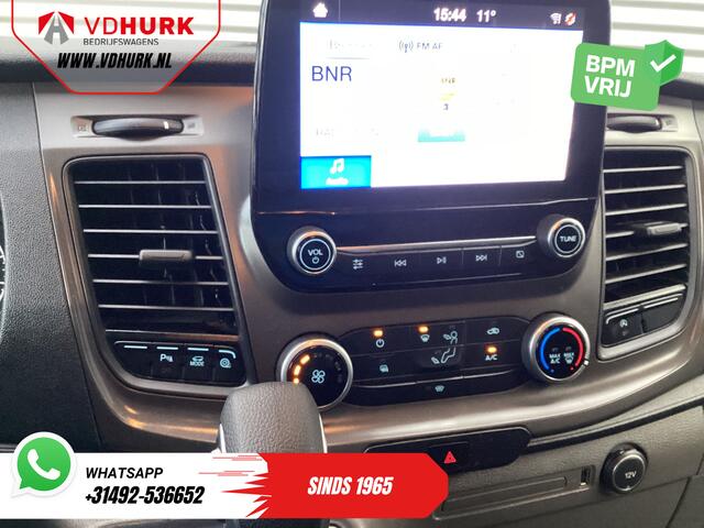 Ford TRANSIT CUSTOM 320 2.0 TDCI 130 pk Aut. L2 Trend Weinig Km/ Carplay/ Cruise/ Airco/ Camera/ PDC V+A/ Trekhaak