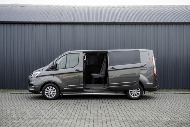 Ford TRANSIT CUSTOM 2.0 TDCI L2H1 Limited DC | 170 PK | 5-Zits | Automaat | CarPlay | Navi | Camera | Zijschuifdeur R + L | LED | Cruise
