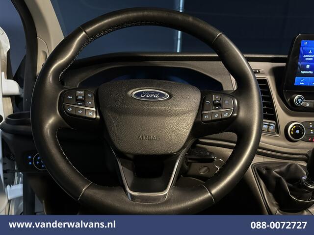 Ford TRANSIT CUSTOM 2.0 TDCI L2H1 Euro6 Airco | Camera | Navigatie | LED | Apple Carplay | Cruisecontrol Android Auto, Parkeersensoren, Stoelverwarming, Verwarmde voorruit, Bijrijdersbank