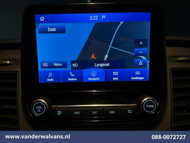 Ford TRANSIT CUSTOM 2.0 TDCI L2H1 Euro6 Airco | Camera | Navigatie | LED | Cruisecontrol | Stoelverwarming Verwarmde voorruit, Parkeersensoren, Bijrijdersbank