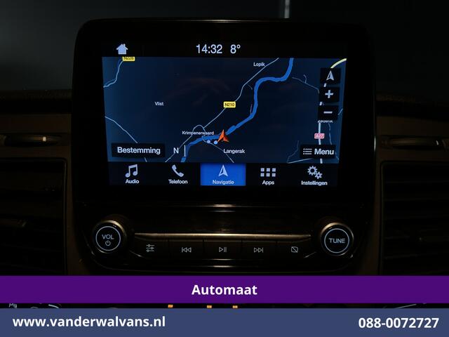 Ford TRANSIT CUSTOM 2.0 TDCI 130pk Automaat L1H1 Euro6 Airco | 2x zijdeur | Navigatie | Apple Carplay | LED | Cruisecontrol | Imperiaal Trekhaak, Android Auto, Parkeersensoren, BPM VRIJ