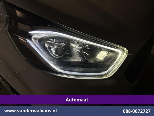 Ford TRANSIT CUSTOM 2.0 TDCI 130pk Automaat L1H1 Euro6 Airco | 2x zijdeur | Navigatie | Apple Carplay | LED | Cruisecontrol | Imperiaal Trekhaak, Android Auto, Parkeersensoren, BPM VRIJ