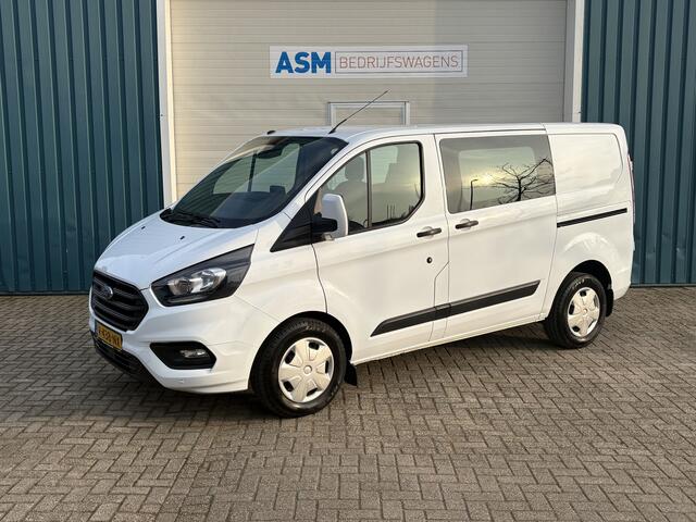 Ford TRANSIT CUSTOM 320 2.0 131Pk TDCI L1H1 Trend DC / Cruise / Airco / 2x SCHUIFDEUR / Trekhaak / Apk t/m 14-01-2027