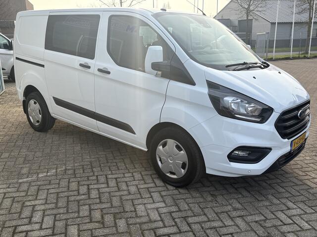 Ford TRANSIT CUSTOM 320 2.0 131Pk TDCI L1H1 Trend DC / Cruise / Airco / 2x SCHUIFDEUR / Trekhaak / Apk t/m 14-01-2027