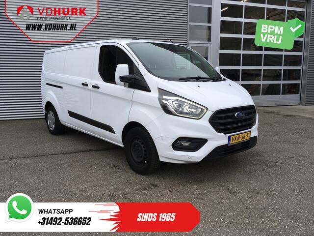 Ford TRANSIT CUSTOM 2.0 TDCI 130 pk L2 Carplay/ 2.8t Trekverm./ Stoelverw./ Airco/ Navi/ Camera/ Cruise/ PDC
