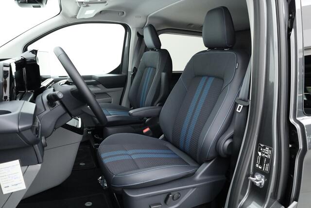 Ford TRANSIT CUSTOM 320 2.5 PHEV L2H1 Sport Dubb. Cab. | 2x Schuifdeur | Elek. Trekhaak | Stoel- Stuurverw. | Camera | Navi | 19" velgen