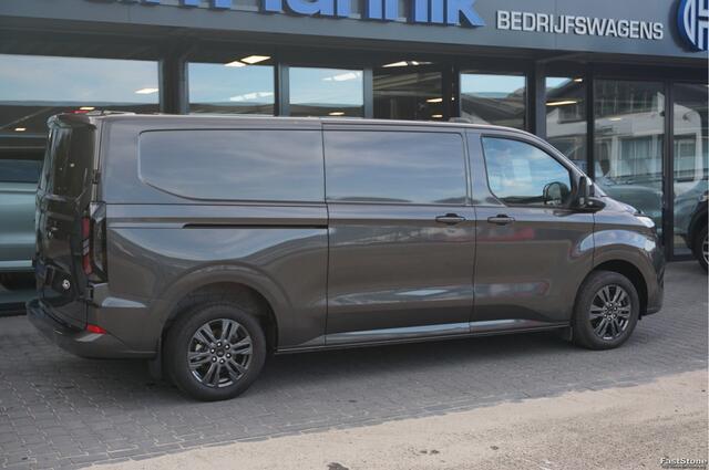 Ford TRANSIT CUSTOM 320L 2.5 PHEV Hybride 233PK Limited PRIJS INCL. BPM !! 13" Navi, Adap. Cruise, Camera, 17" LM, Trekhaak!! NR. HYB007