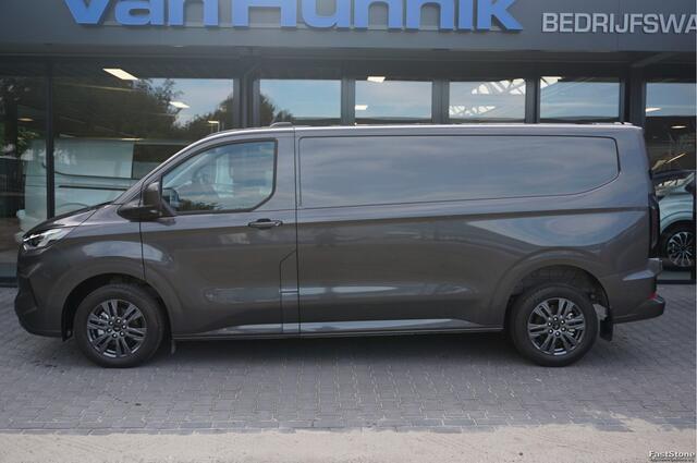 Ford TRANSIT CUSTOM 320L 2.5 PHEV Hybride 233PK Limited PRIJS INCL. BPM !! 13" Navi, Adap. Cruise, Camera, 17" LM, Trekhaak!! NR. HYB005