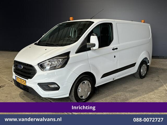 Ford TRANSIT CUSTOM 2.0 TDCI L1H1 Inrichting Euro6 Airco | Camera | LED | Cruisecontrol | Android Auto Stoelverwarming, Verwarmde voorruit, Parkeersensoren, Bijrijdersbank