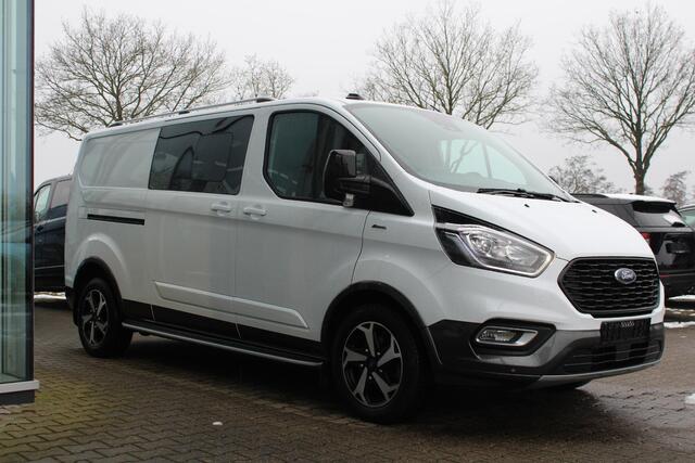 Ford TRANSIT CUSTOM 320 2.0 TDCI L2H1 Limited DC | Trekhaak | Stoelverwarming | Navigatie | Camera | Cruise Control Adaptive |