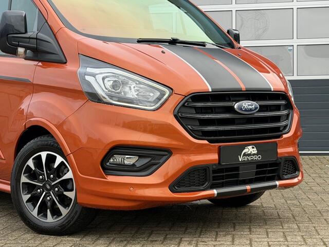 Ford TRANSIT CUSTOM 2.0 TDCi 185PK L2 Orange Sport EDITION / Leder / Trekhaak / Navi / Cruise
