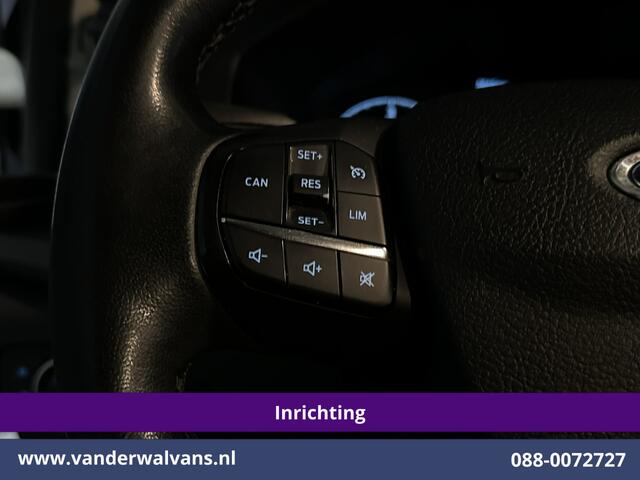 Ford TRANSIT CUSTOM 2.0 TDCI 130pk Inrichting L2H1 Euro6 Airco | Camera | Apple Carplay | 2800kg Trekhaak | Cruisecontrol Android Auto, Stoelverwarming, Verwarmde voorruit, Parkeersensoren, Bijrijdersbank