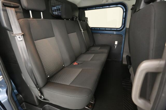 Ford TRANSIT CUSTOM 2.0 TDCI L2H1 | DC | 6-Zits | Carplay | Cruise | Airco | Navigatie | Trekh. | Parkeersens.