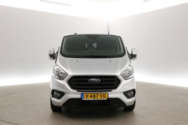 Ford TRANSIT CUSTOM 300 2.0 TDCI L1H1 | MARGE | Dubbele Cabine | Aut. | Euro6 | Airco | Cruise | Camera | Schuifdeur L+R | Carplay | Trekh. | LED