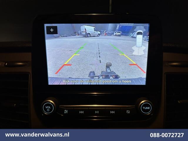 Ford TRANSIT CUSTOM 2.0 TDCI 130pk L2H1 Euro6 Airco | Camera | Apple Carplay | LED | Cruisecontrol | 2800kg Trekhaak Android Auto, Stoelverwarming, Verwarmde voorruit, Parkeersensoren