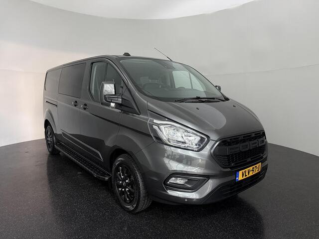 Ford TRANSIT CUSTOM 300 2.0 TDCI L2H1 Limited DC met o.a. Een Achteruitrijcamera, Parkeersensoren, Een Navigatiesysteem, Dodehoek detectie en Een Trekhaak