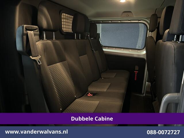 Ford TRANSIT CUSTOM 2.0 TDCI 131pk L2H1 Dubbele Cabine Euro6 Airco | 6-Zits | Camera | LED | 2800kg Trekhaak | Cruisecontrol Verwarmde voorruit, Android Auto, Dakdragers, Parkeersensoren