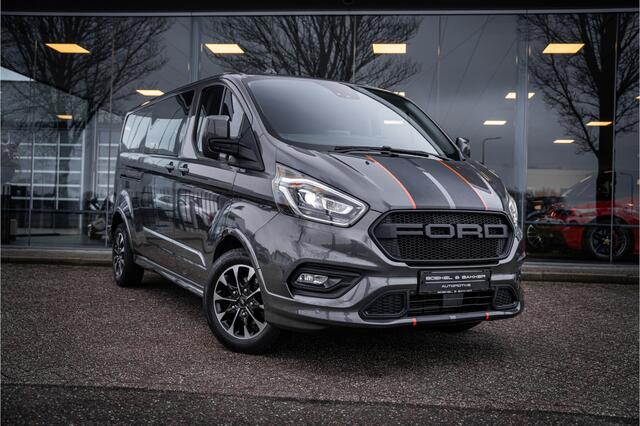 Ford TRANSIT CUSTOM 320 2.0 TDCI 185pk Aut. L2H1 Sport ** Dubbel Cabine ** Leer ** Trekhaak