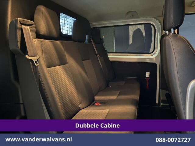 Ford TRANSIT CUSTOM 2.0 TDCI 130pk Automaat L2H1 Dubbele Cabine Inrichting Euro6 Airco | 5-Zits | Navigatie | LED Cruisecontrol, Stoelverwarming, Verwarmde Voorruit, Trekhaak, Parkeersensoren