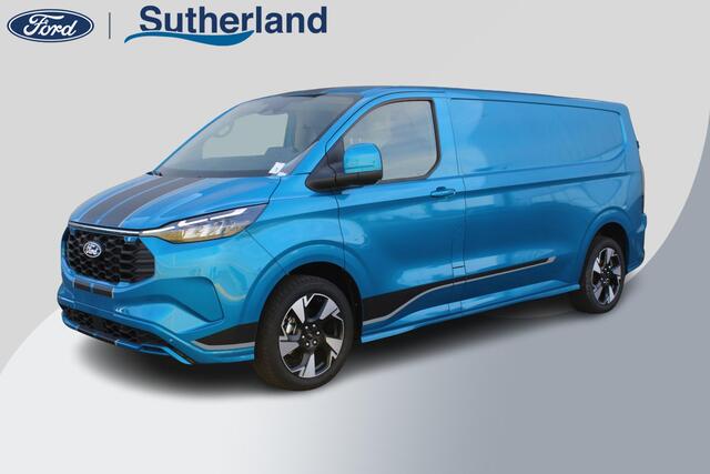 Ford TRANSIT CUSTOM 320 2.5 PHEV L2H1 Sport 233pk | Inklapbare trekhaak | 19 inch lichtmetalen Sport velgen (mat zwart) | Verwarmbaar stuurwiel | Navigatie systeem | B&O speakers