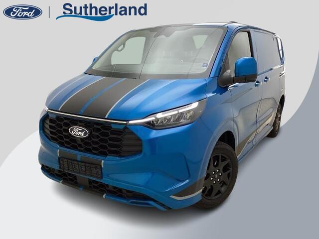 Ford TRANSIT CUSTOM 320 2.5 PHEV L1H1 Sport 233pk | Adaptieve cruise | BLIS | prijs incl. BPM en excl. BTW Dubbele Schuifdeuren elektrisch bedienbaar | Stoelverwarming | All Weather Banden | 360 Camera | Verlengde Fabrieksgarantie tot 10-2029