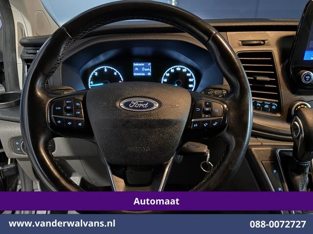 Ford TRANSIT CUSTOM 2.0 TDCI 130pk Automaat L2H1 Euro6 Airco | Cruisecontrol | LED | Multimediascherm | Parkeersensoren Verwarmde voorruit, Bijrijdersbank