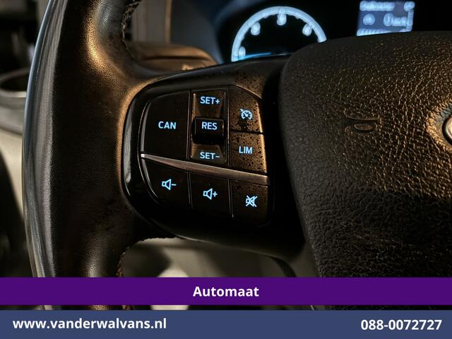 Ford TRANSIT CUSTOM 2.0 TDCI 130pk Automaat L2H1 Euro6 Airco | Cruisecontrol | LED | Multimediascherm | Parkeersensoren Verwarmde voorruit, Bijrijdersbank