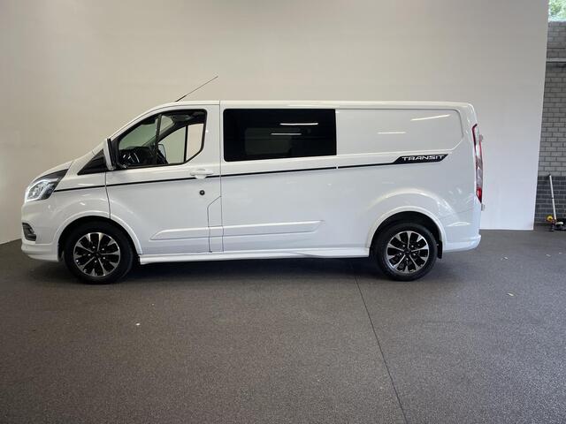 Ford TRANSIT CUSTOM 320 2.0 TDCI L2H1 170PK Sport Automaat Dubbele Cabine Airco Cruise Control Bluetooth Navi Trekhaak