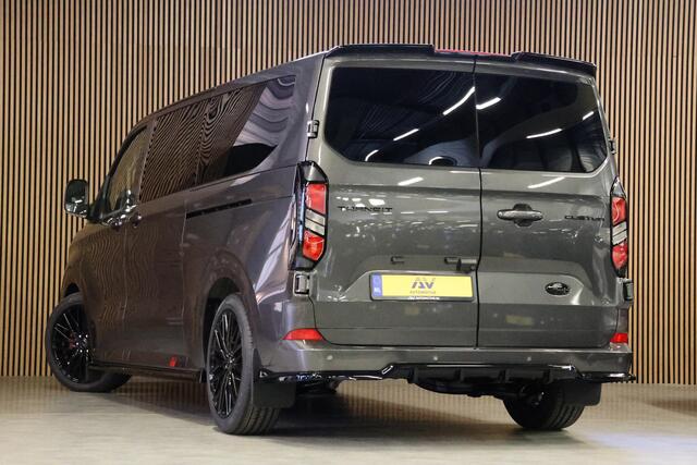 Ford TRANSIT CUSTOM 320 2.0 TDCI L2H1 DC | Dubbel Cabine | L+R Schuifdeur | 5-Zitter | Camera | CarPlay | Lane Assist | PDC V+A | Raptor Edition | Verlengde fabrieksgarantie tot 12-2029