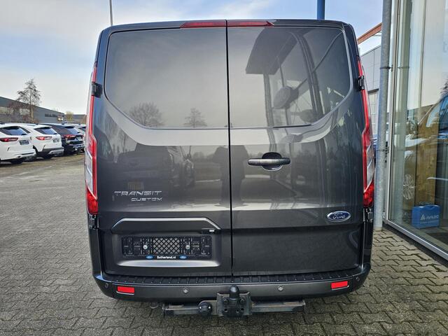 Ford TRANSIT CUSTOM L2 Dubbele Cabine Limited Automaat 170 pk | Trekhaak | Camera | Stoelverwarming | Dodehoekdetectie | Lane assist | PDC v+a | Zéér netjes!
