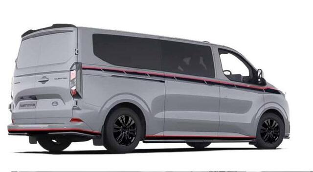 Ford TRANSIT CUSTOM 320 2.5 PHEV L2H1 Grey Platinum Gesloten Bestel Driver Assistance Pack Ultimate | Dubbele schuifdeuren |
