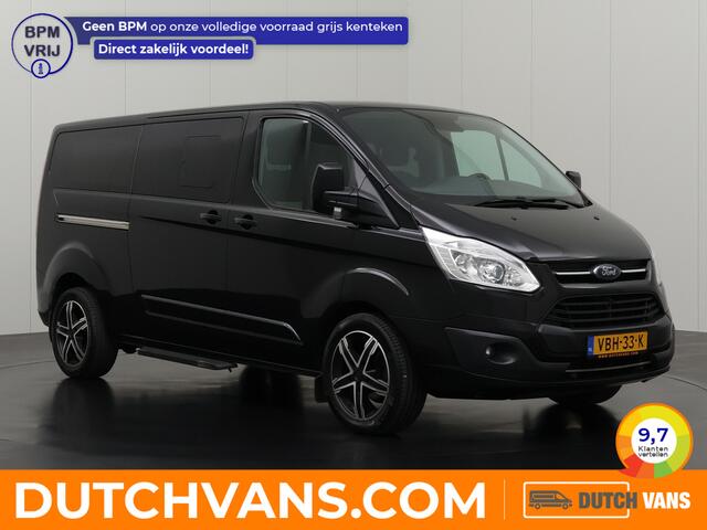Ford TRANSIT CUSTOM 130PK Automaat Lang Dubbele Cabine Limited | Euro 6 | 6-Persoons | Navigatie | Airco | Cruise