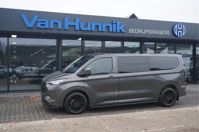 Ford TRANSIT CUSTOM 320L 2.5 PHEV 233PK Dubbel Cabine JWR EDITION PRIJS INCL. BPM !! 13" Navi, Adap. Cruise, Camera, 19" LM, Trekhaak!! NR. HYBDC3