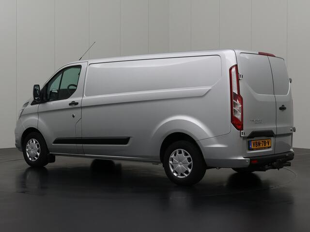 Ford TRANSIT CUSTOM 2.0TDCI 130PK Lang | Euro 6 | Navigatie | Camera | Trekhaak | Airco | Cruise | 3-Zits