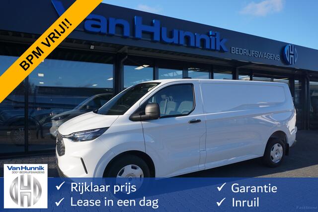 Ford TRANSIT CUSTOM 280L 136PK Trend AUT BPM VRIJ!! 13" Sync Apple CP/Android A, Camera!! NR. J424*