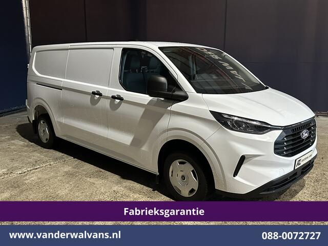 Ford TRANSIT CUSTOM 2.0 TDCI 136pk L2H1 Fabrieksgarantie Euro6 Airco | Camera | LED | Apple Carplay | Cruisecontrol Android Auto, Parkeersensoren, Verwarmde voorruit, Bijrijdersbank