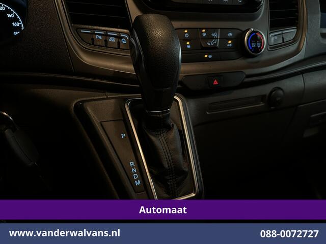 Ford TRANSIT CUSTOM 2.0 TDCI 131pk Automaat L2H1 Euro6 Airco | LED | Apple Carplay | Cruisecontrol Android Auto, Verwarmde voorruit, Parkeersensoren, Bijrijdersbank