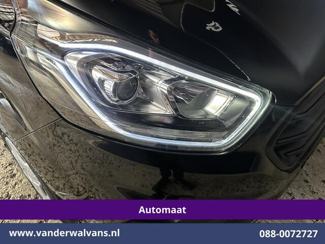 Ford TRANSIT CUSTOM 2.0 TDCI 131pk Automaat L2H1 Euro6 Airco | LED | Apple Carplay | Cruisecontrol Android Auto, Verwarmde voorruit, Parkeersensoren, Bijrijdersbank