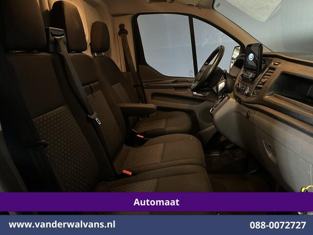 Ford TRANSIT CUSTOM 2.0 TDCI 131pk Automaat L2H1 Euro6 Airco | LED | Apple Carplay | Cruisecontrol Android Auto, Verwarmde voorruit, Parkeersensoren, Bijrijdersbank