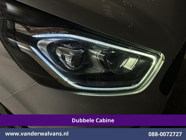 Ford TRANSIT CUSTOM 2.0 TDCI Automaat 131pk L2H1 Dubbel cabine Euro6 Airco | 6-Zits | Camera | Navigatie | Apple Carplay LED, Trekhaak, Cruisecontrol, Android Auto, Stoelverwarming, Verwarmde Voorruit, Parkeersensoren, Bijrijdersbank