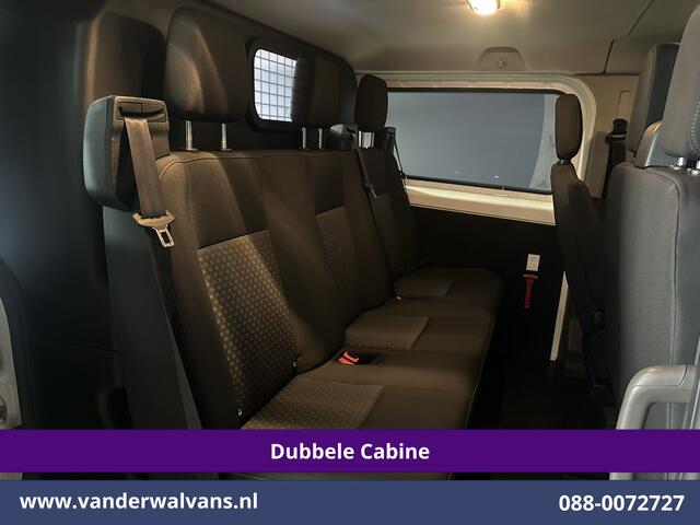 Ford TRANSIT CUSTOM 2.0 TDCI Automaat 131pk L2H1 Dubbel cabine Euro6 Airco | 6-Zits | Camera | Navigatie | Apple Carplay LED, Trekhaak, Cruisecontrol, Android Auto, Stoelverwarming, Verwarmde Voorruit, Parkeersensoren, Bijrijdersbank