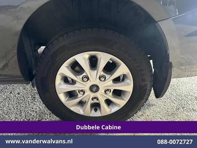 Ford TRANSIT CUSTOM 2.0 TDCI 130pk Automaat L2H1 Dubbele cabine Limited Euro6 Airco | 2x Zijdeur | 5-Zits | Camera | Navigatie Cruisecontrol, LED, Trekhaak, L&M Velgen, Stoelverwarming, Verwarmde Voorruit, Parkeersensoren