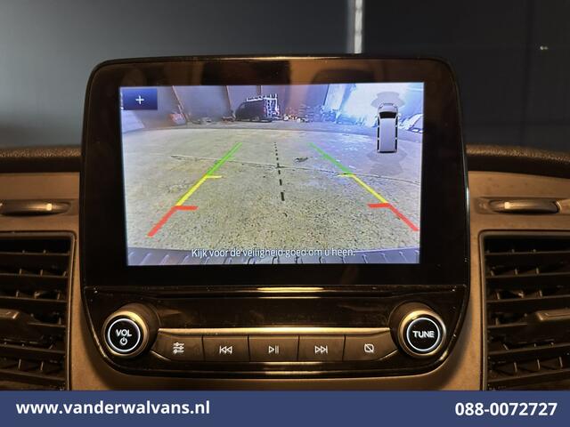 Ford TRANSIT CUSTOM 2.0 TDCI 131pk L2H1 Euro6 Airco | Camera | Navigatie | LED | Cruisecontrol Verwarmde Voorruit, Parkeersensoren, Bijrijdersbank, 2800kg trekvermogen
