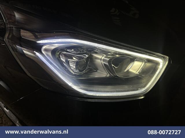 Ford TRANSIT CUSTOM 2.0 TDCI 131pk L2H1 Euro6 Airco | Camera | Navigatie | LED | Cruisecontrol Verwarmde Voorruit, Parkeersensoren, Bijrijdersbank, 2800kg trekvermogen