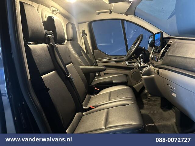 Ford TRANSIT CUSTOM 2.0 TDCI 131pk L2H1 Euro6 Airco | Camera | Navigatie | LED | Cruisecontrol Verwarmde Voorruit, Parkeersensoren, Bijrijdersbank, 2800kg trekvermogen